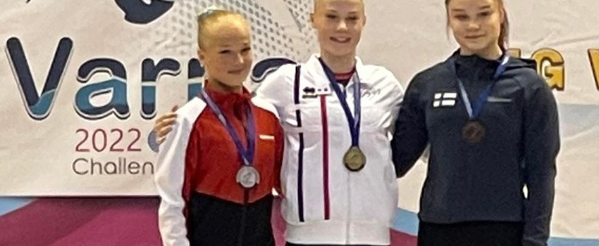 Rasmussen vinder sølv ved World Cup i Idrætsgymnastik - GymDanmark