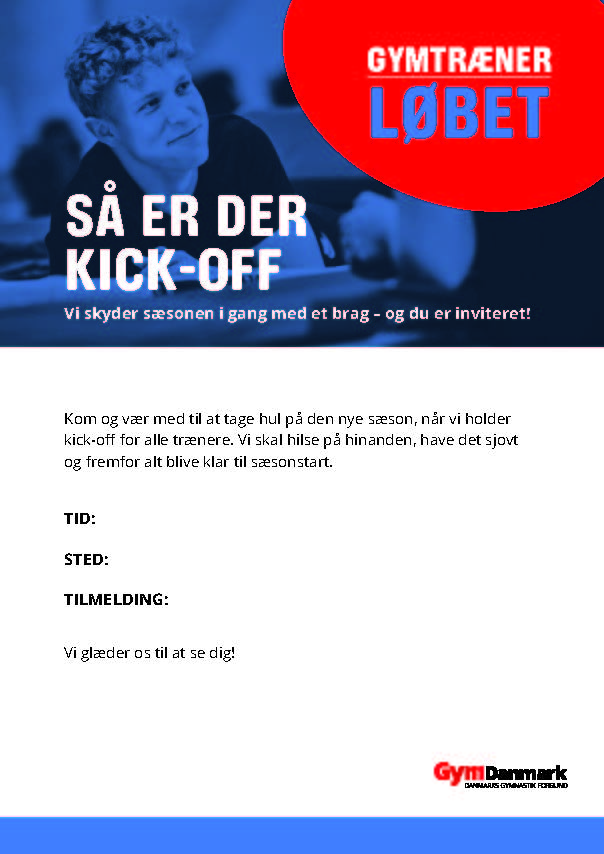 GymTræner-løbet Invitation