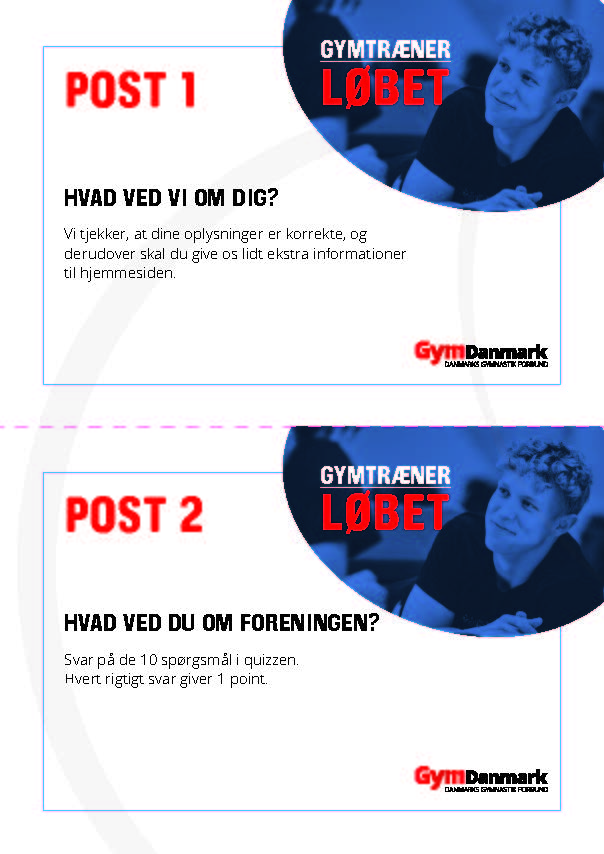 GymTræner-løbet Poster